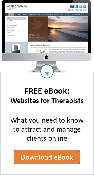 Websites for therapists - what you need to know to attract and manage clients online